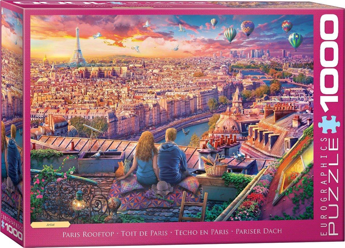پازل Paris Rooftop 1000pcs 6000-5886