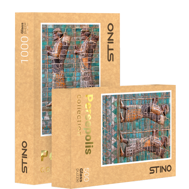 پازل شیشه‌ای پرسپولیس STINO 1000pcs 17104