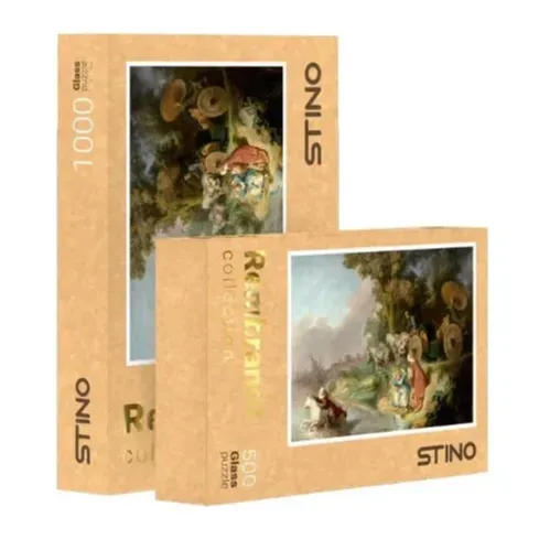 پازل شیشه‌ای رامبرانت STINO 1000pcs 34102