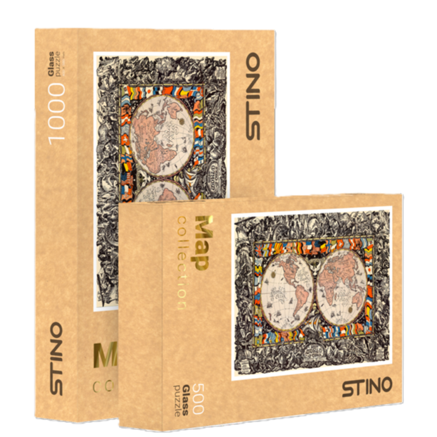 پازل شیشه‌ای نقشه STINO 1000pcs 20104