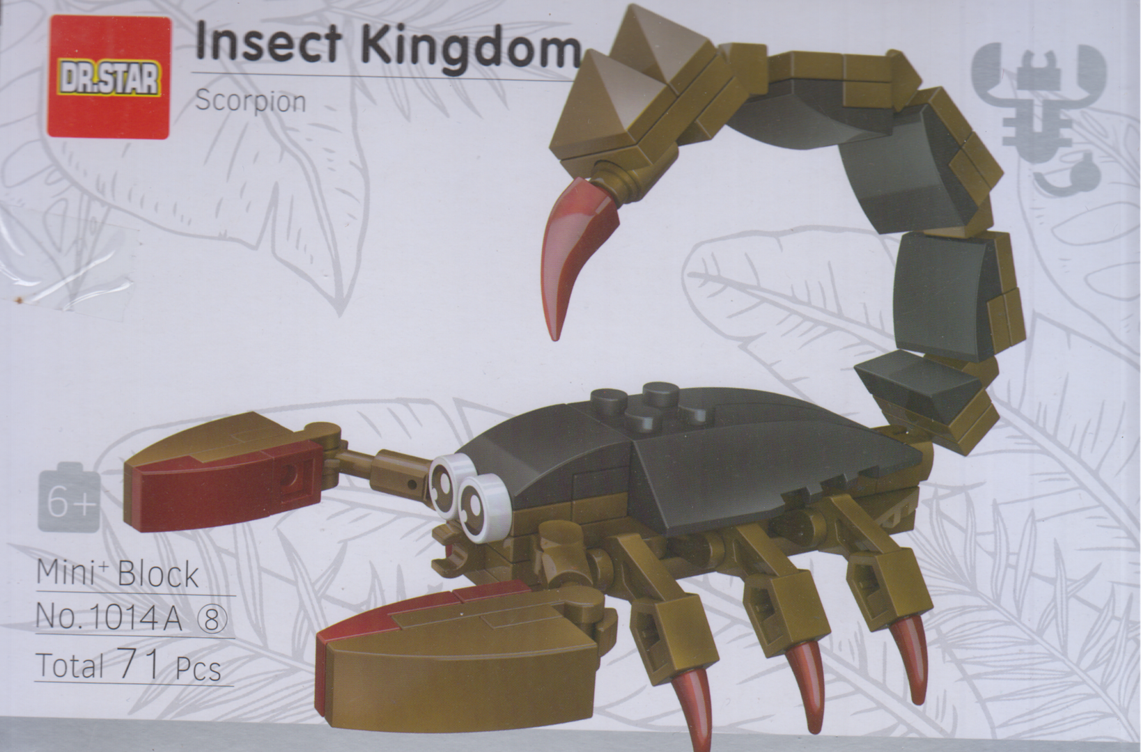 ساختنی حشرات DR.STAR Insect Kingdom 1014A-8 71pcs