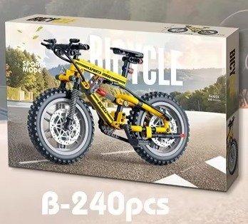ساختنی دوچرخه زرد ZHEGAO BICYCLE 941024 240pcs