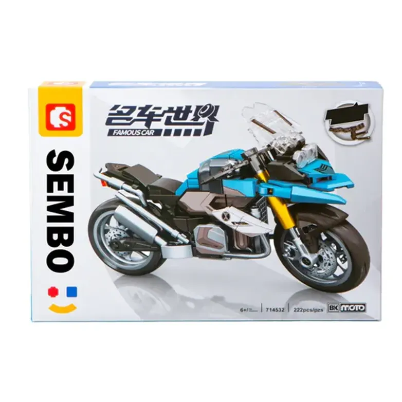 ساختنی موتور SEMBO Famous Car 714532 222pcs