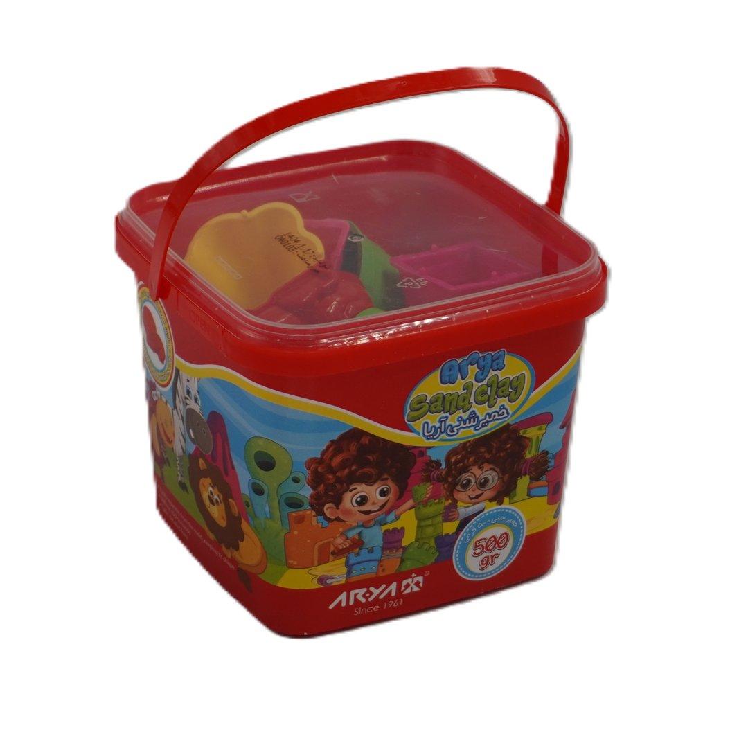 خمیر شنی 500gr رنگی 1088 آریا - 0