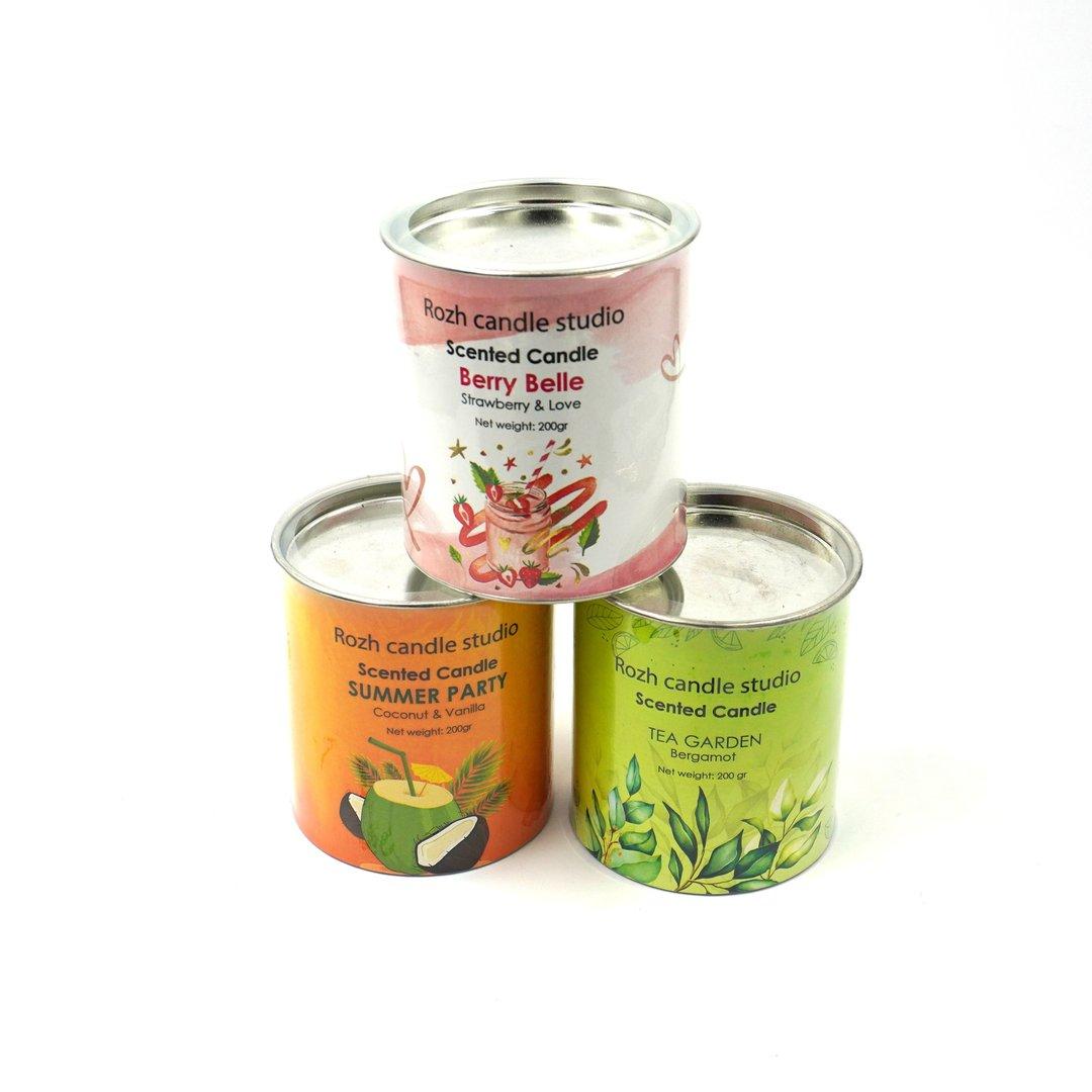 شمع استوانه Desert Dreamer رژ کندل