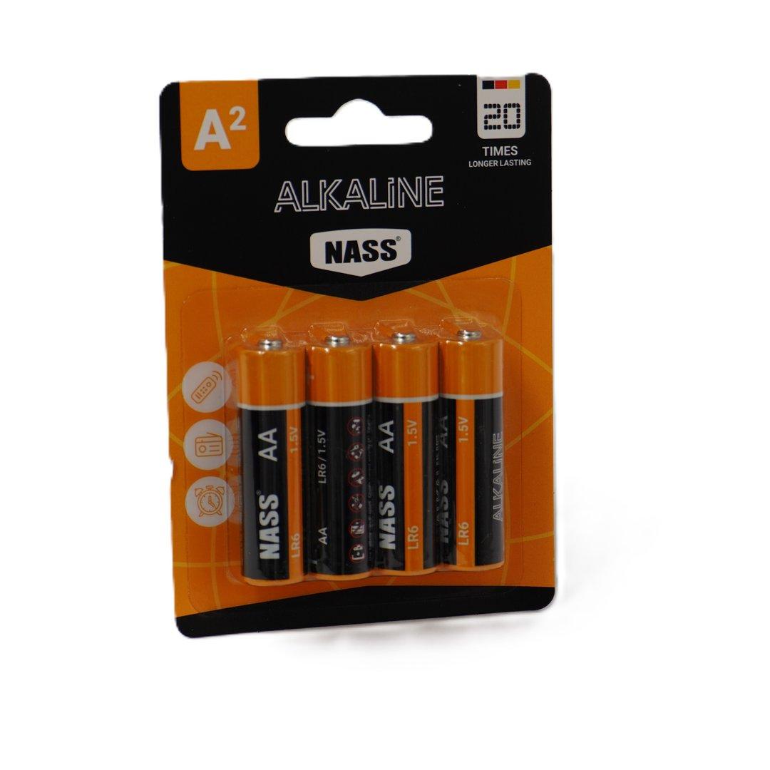 باتری قلمی 4 عددی  NASS 529 Alkaline AA 1.5v - 0