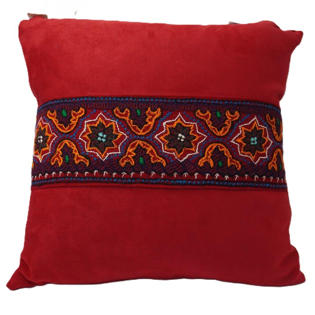 کوسن 40×40 طرح جویبار قرمز