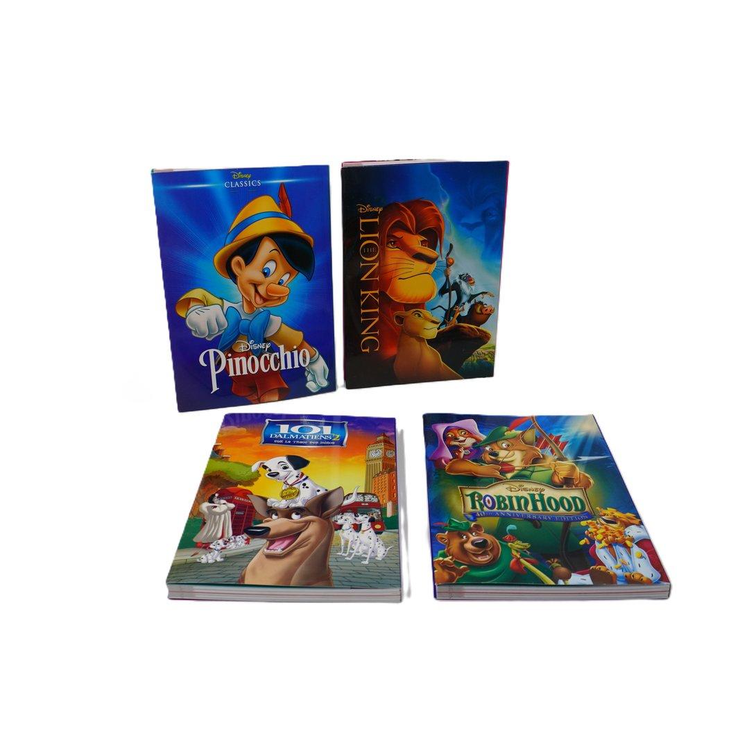 دفتر 100 برگ دوختی رقعی HAMYSHEH Disney