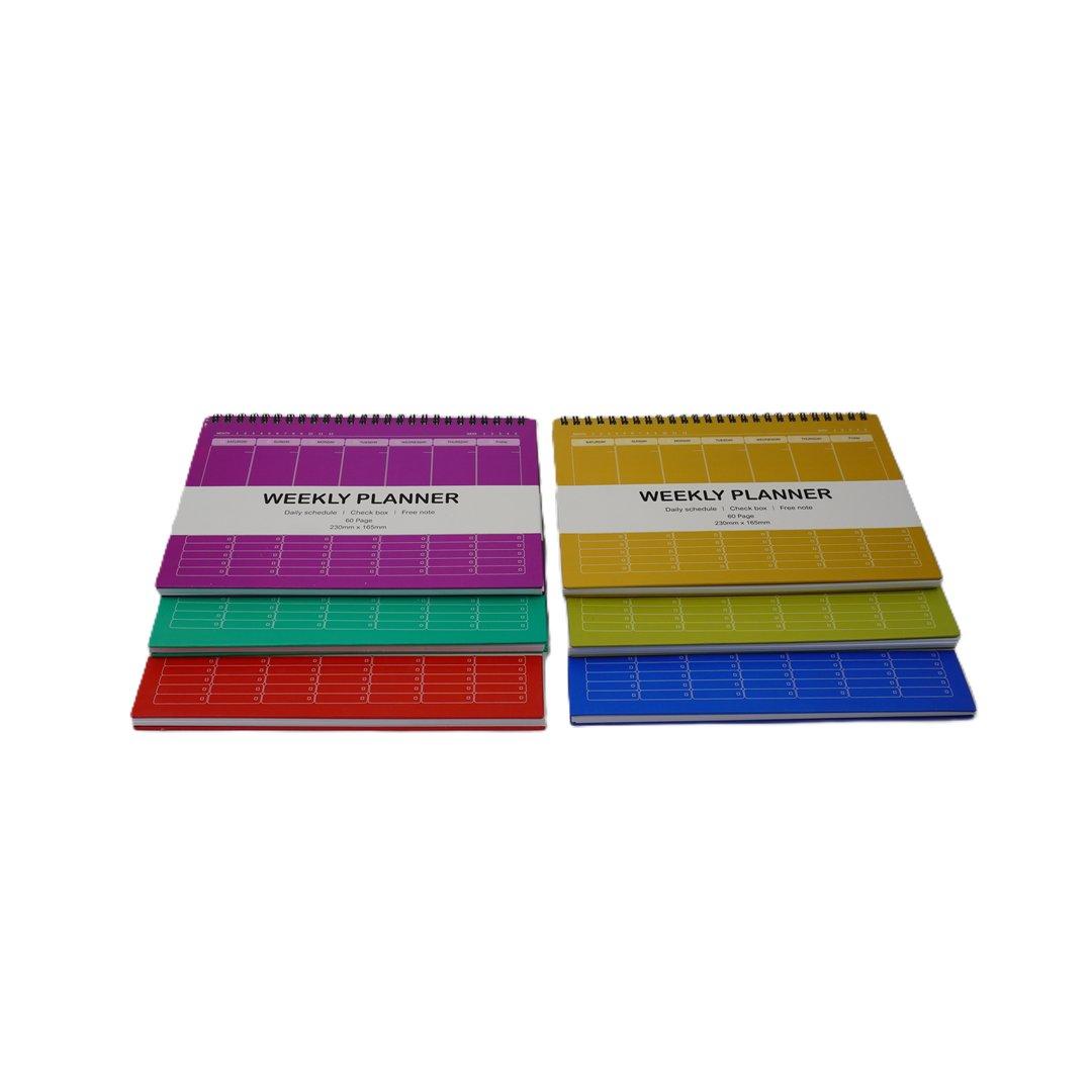 پلنر هفتگی سیمی وزیری گالینگور HAMYSHEH Weekly Planner
