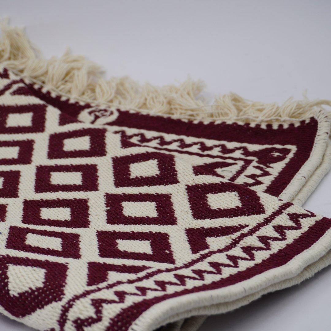 زیلو 2 رو 57×120 طرح لوزی RAG RUG - 0