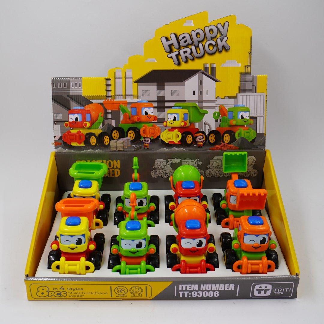 ماشین راه‌سازی متنوع TRITI TOYS Happy Truck TT-93006