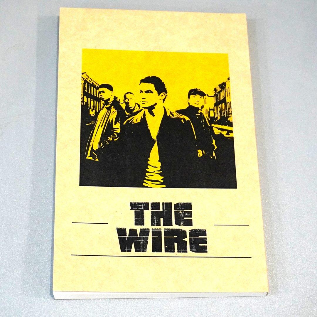 دفتر 80 برگ The Wire رقعی شومیز سریال Dash