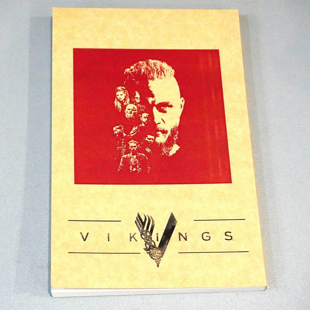 دفتر 80 برگ Vikings رقعی شومیز سریال Dash - 0