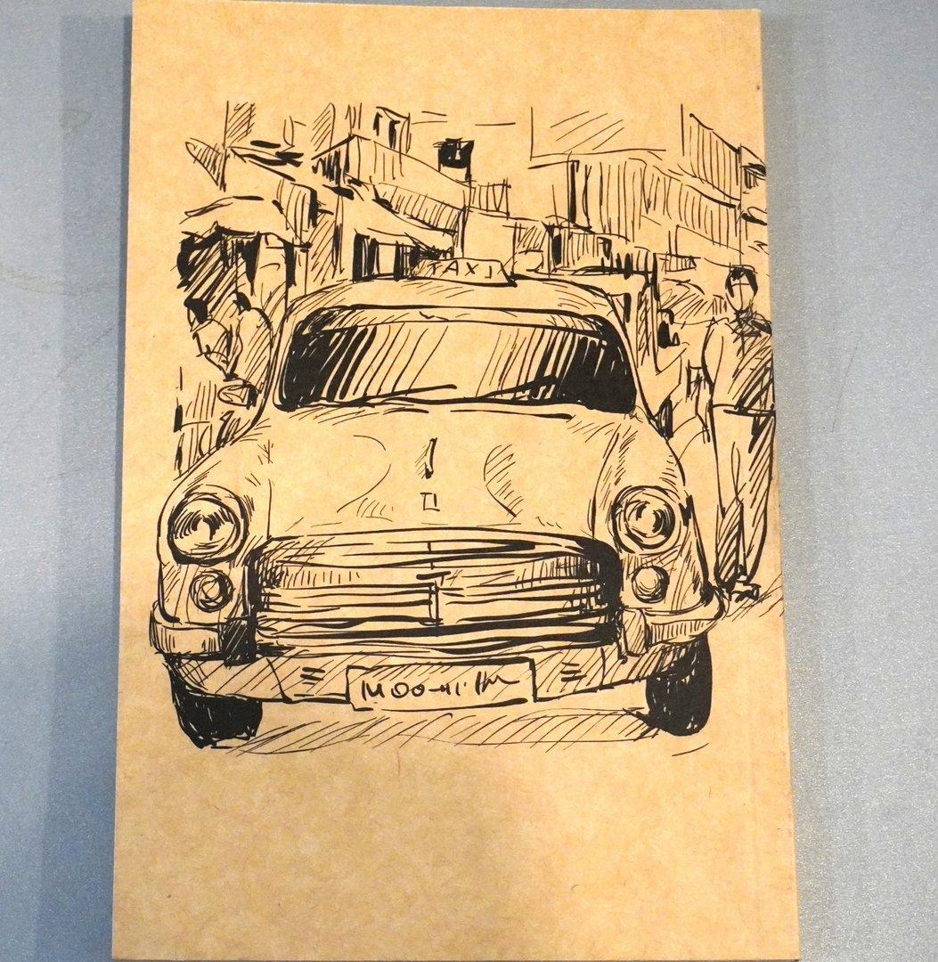 دفتر طراحی 80 برگ طرح 8 نیم‌روزان کرافت Dash - 0