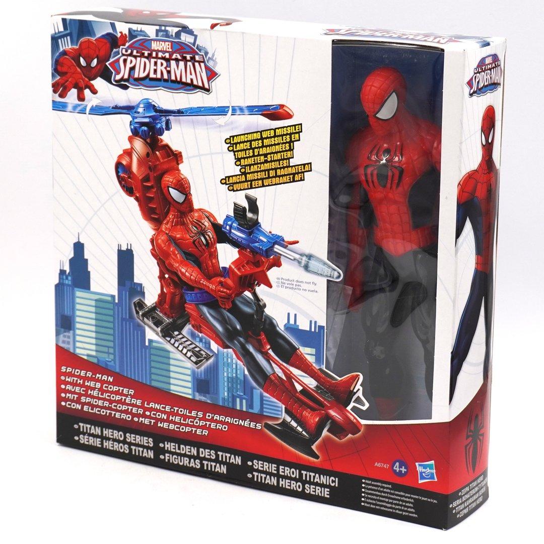 فیگور اسپایدرمن با هلیکوپتر A6747 - 0