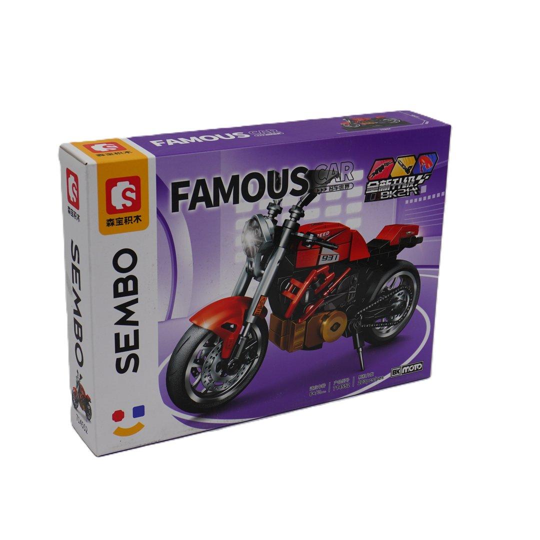 ساختنی موتور SEMBO Famous Car 714552 203pcs