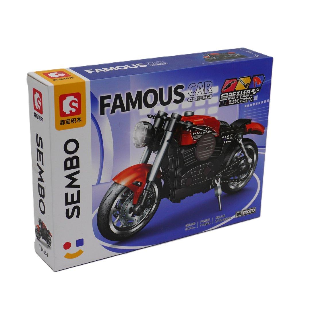 ساختنی موتور SEMBO Famous Car 714554 217pcs - 0