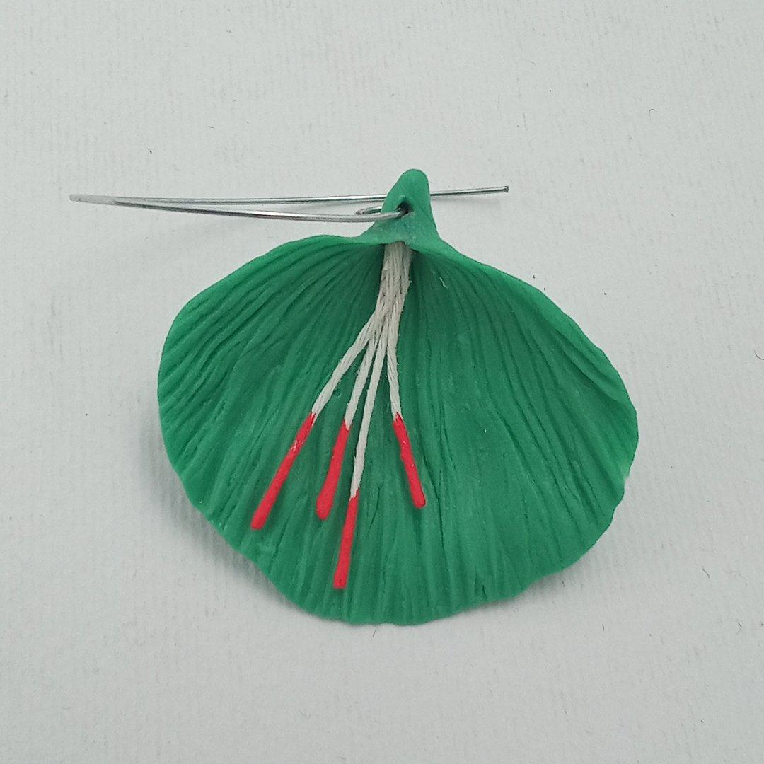 گوشواره گلبرگ تک لنگه اده