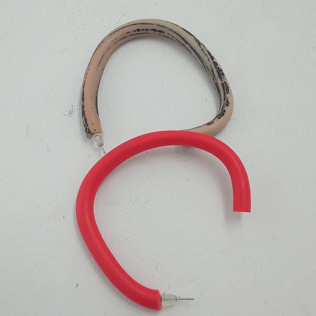 گوشواره منحنی میخی تک لنگه میخی اده