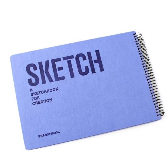 دفتر طراحی 60 برگ pill SKETCH A4 127g