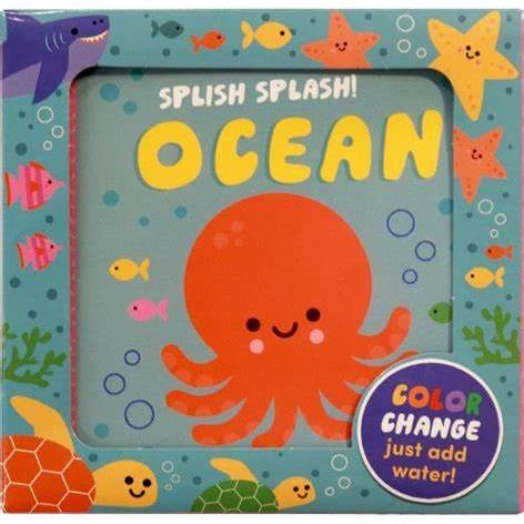 Colour Changing Bath Book Splish Splash Ocean