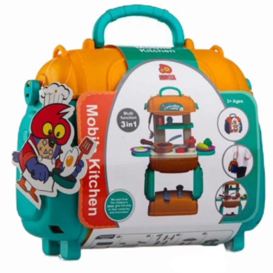 ست کیفی آشپزخانه همراه Mobile Kitchen - 0