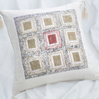 کوسن 45×45 طرح باباجان کومه