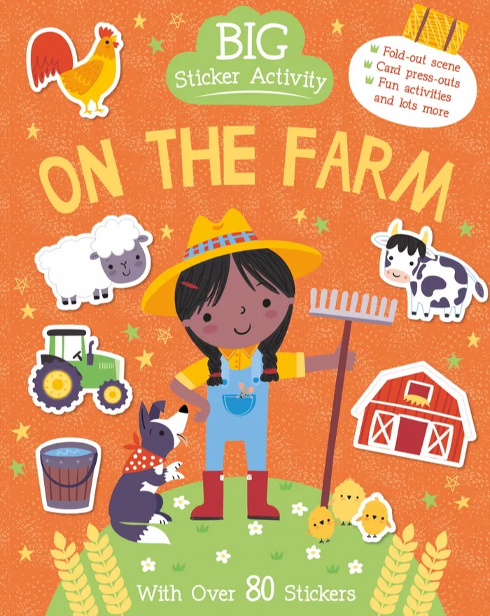 Big Sticker Book on the Farm
