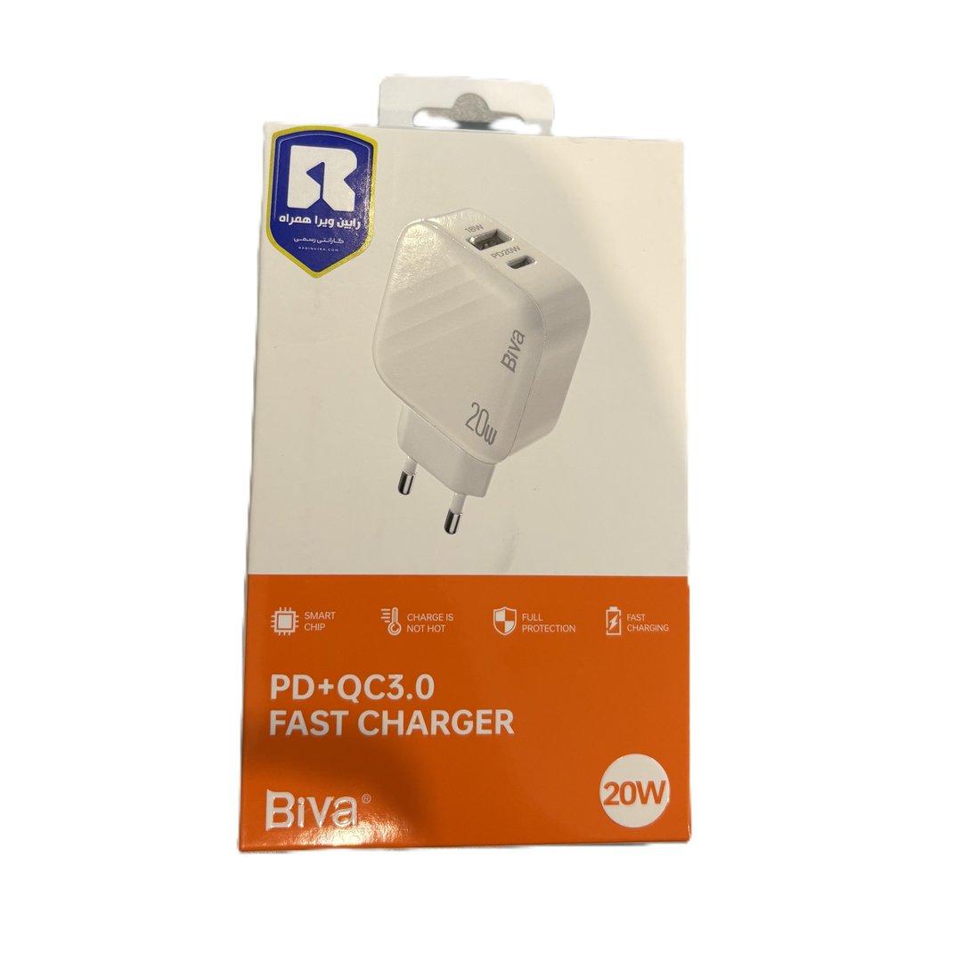 شارژر Biva PD QC 3.0  Fast Charger 20W HC-55