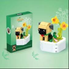 ساختنی سگ Flowers Building Block 103 H3 Dog