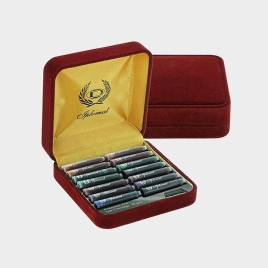 یدک جوهر خودنویس با جعبه Iplomat - 0