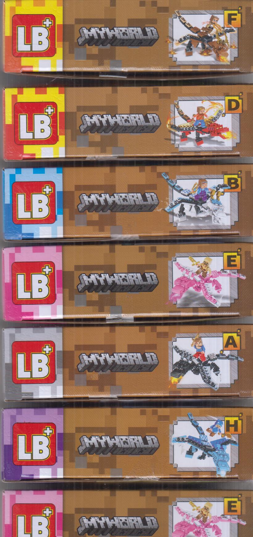 ساختنی ماینکرافت My World LB617