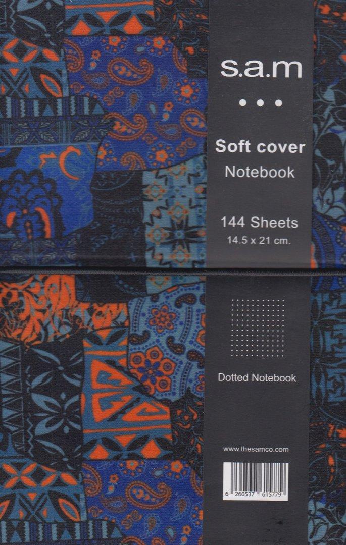 دفتر نقطه‌ای 144 برگ طرح 3 اروپایی sam Denzo - 0