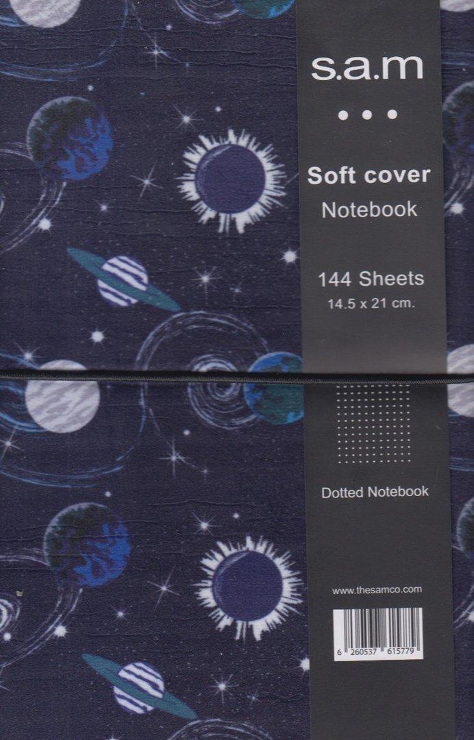 دفتر نقطه‌ای 144 برگ طرح 4 اروپایی sam Denzo - 0