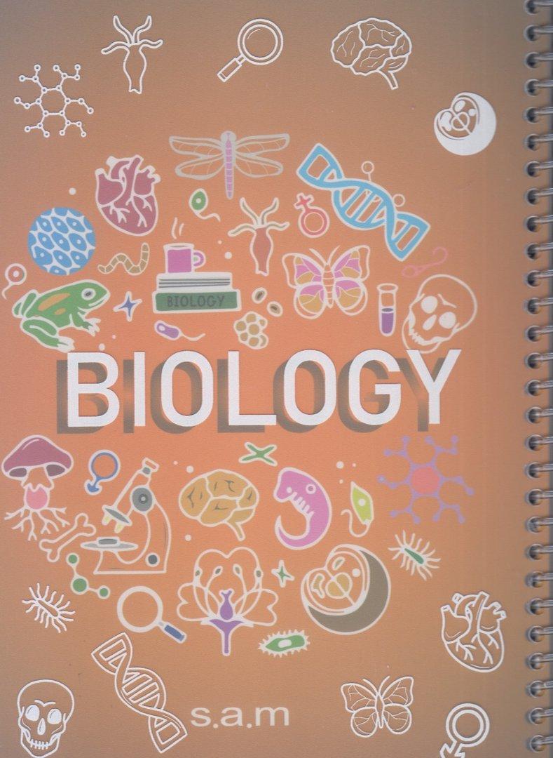 دفتر 100 برگ وزیری sam p.p Biology - 0