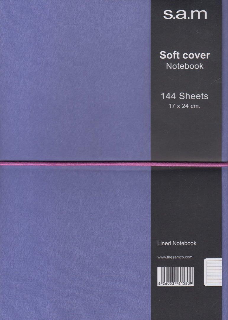 دفتر 144 برگ نیلی وزیری sam Denzo - 0