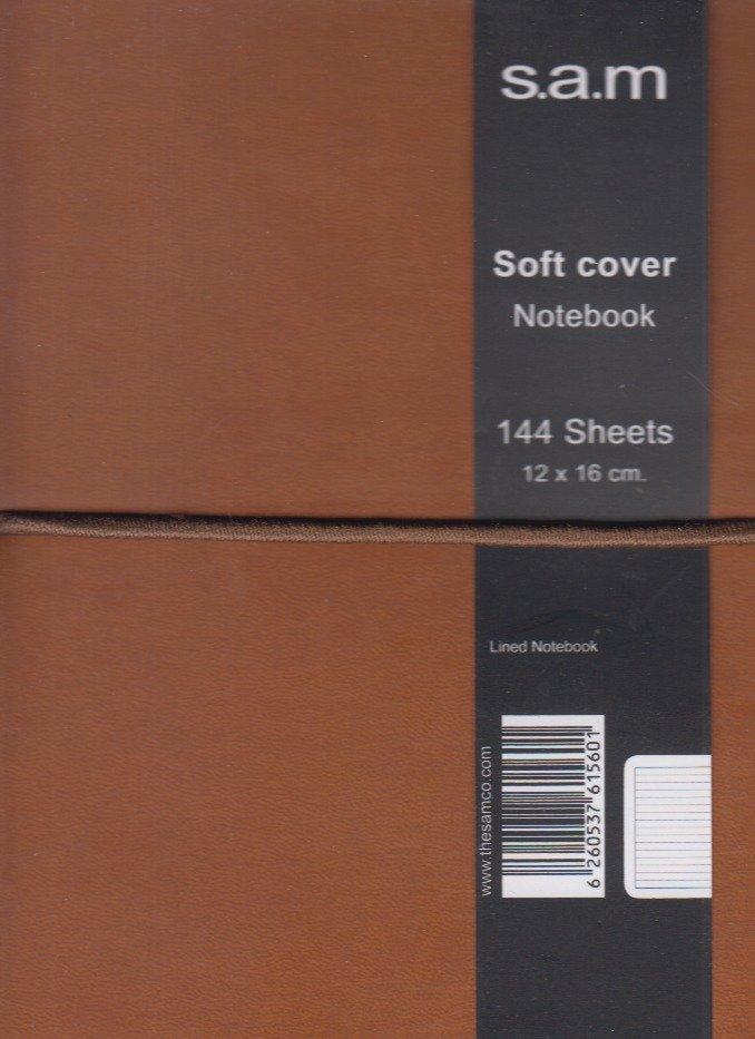 دفتر 144 برگ شتری نیم‌وزیری sam Denzo - 0