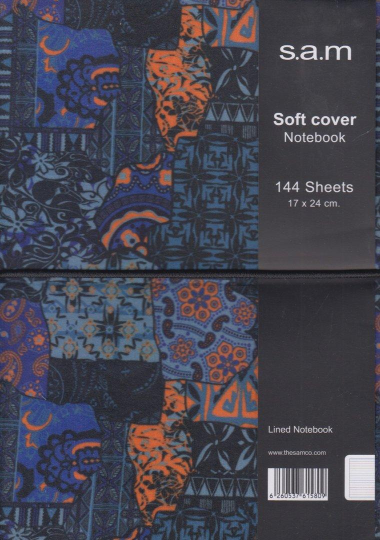 دفتر 144 برگ طرح 3 وزیری sam Denzo - 0