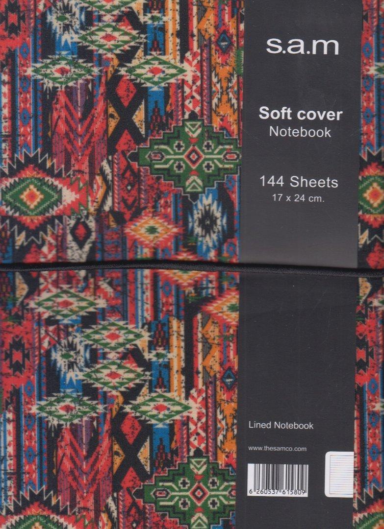 دفتر 144 برگ طرح 10 وزیری sam Denzo