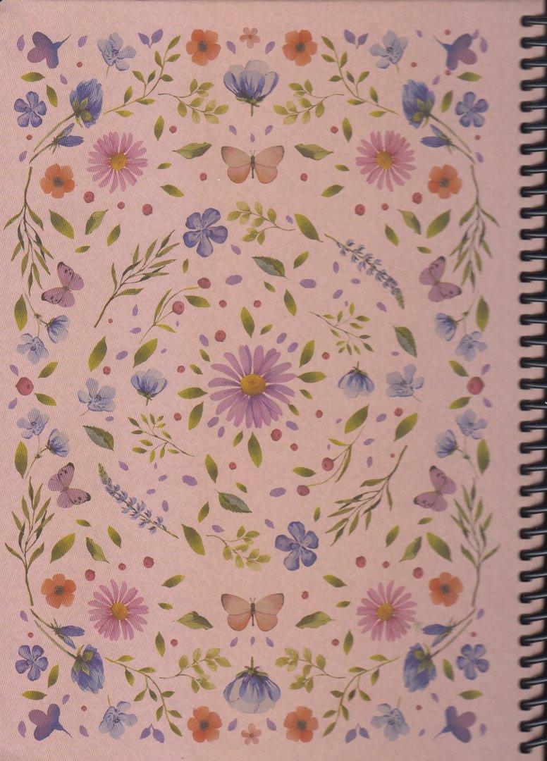 دفتر 100 برگ سیمی وزیری گالینگور Lango 730 Nature - 0