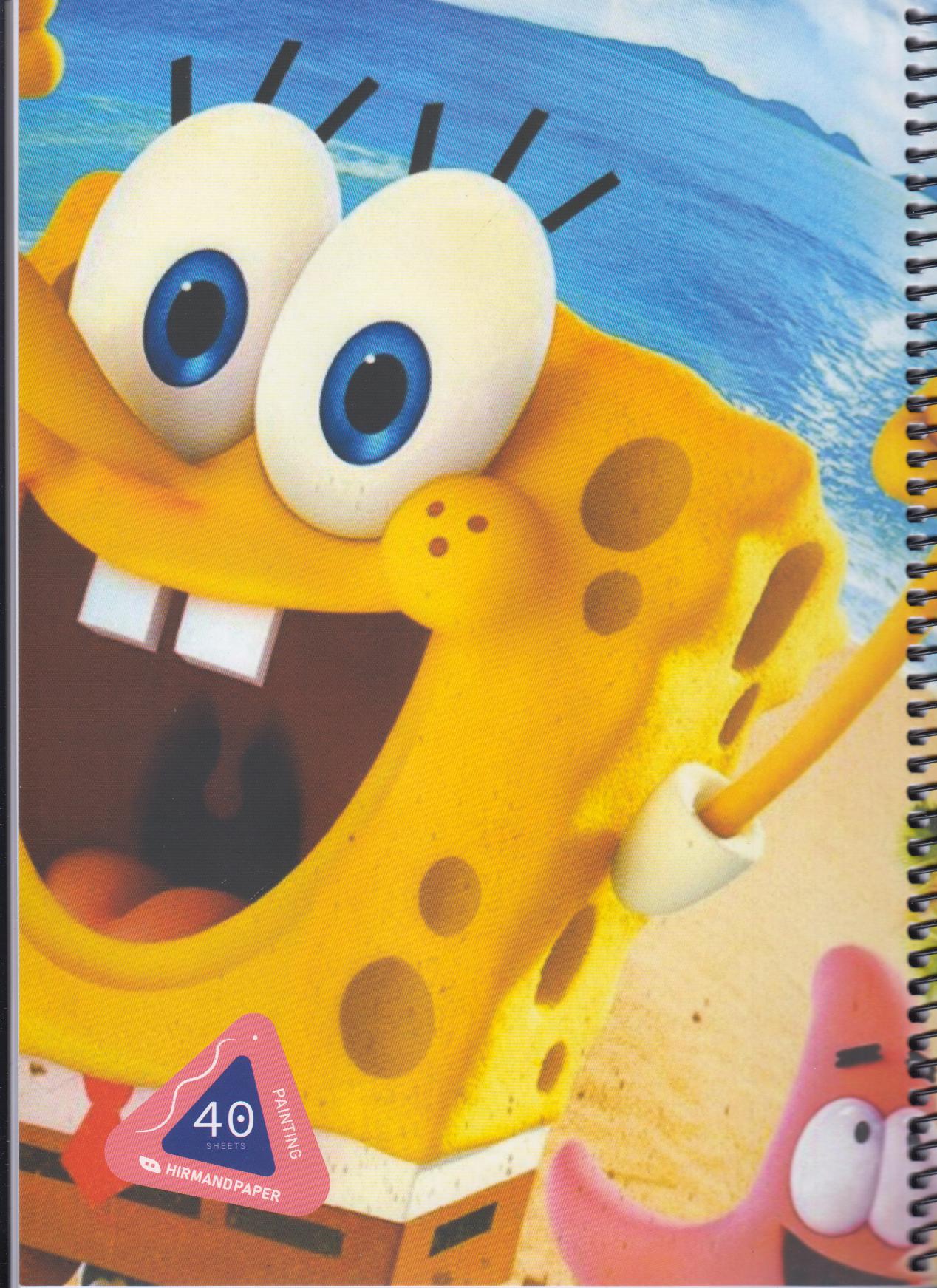 دفتر نقاشی 40 برگ سیمی رحلی فانتزی Hirmand - 0