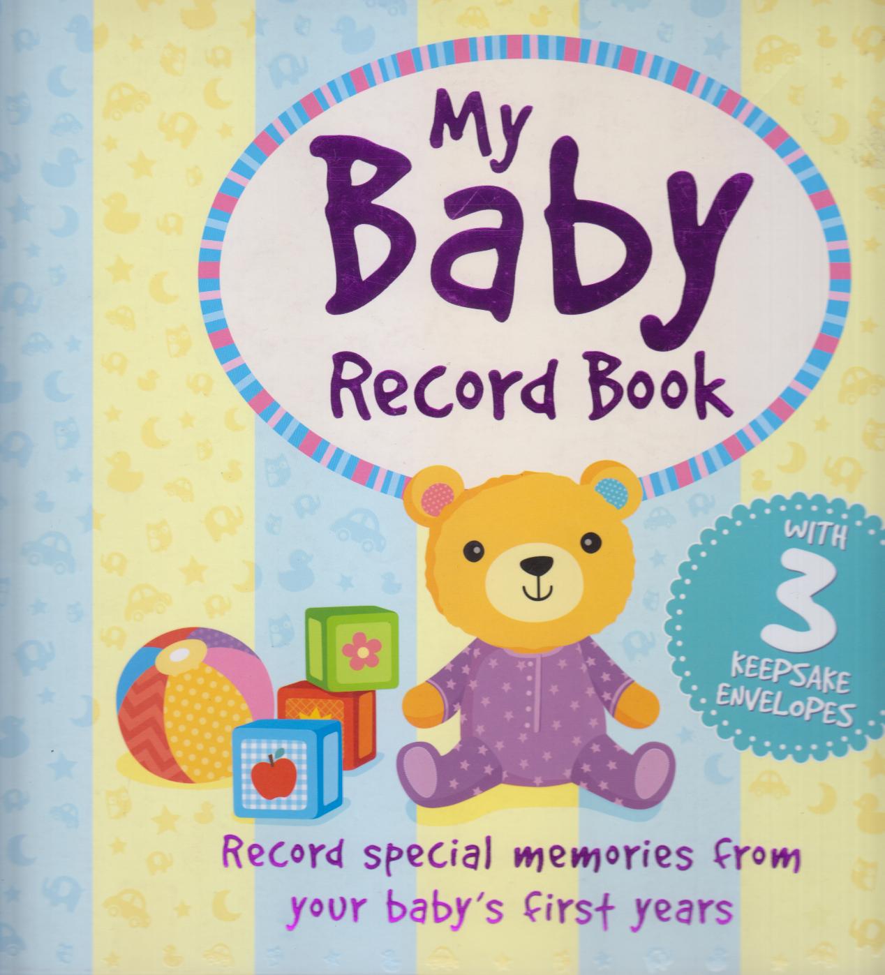 My Baby Record Book 3553