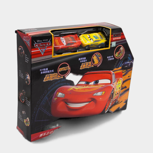 ماشین با ریل 2 عددی Disnep - 0