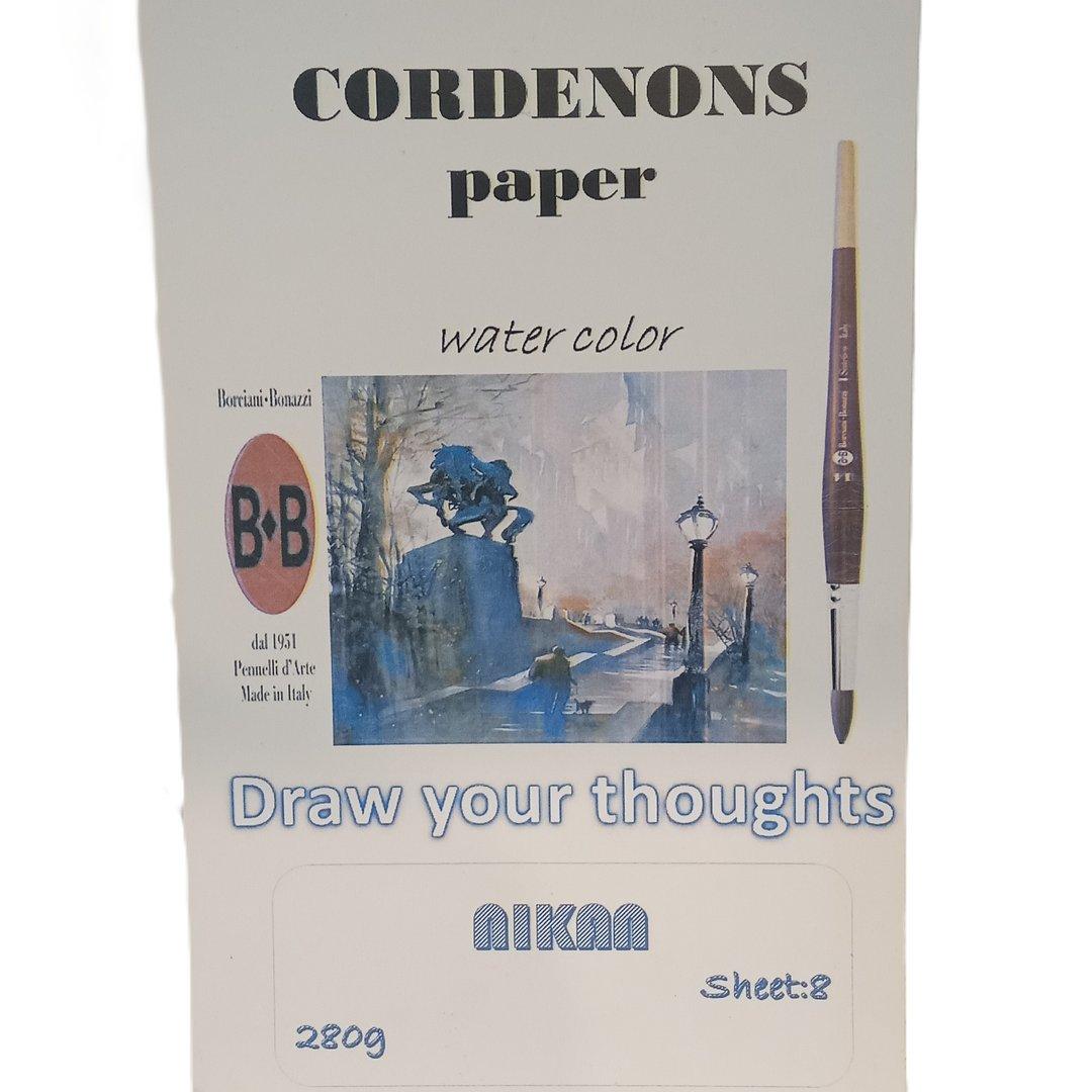دفتر آبرنگ NIKAN Schoellershammer Paper 280gr A4