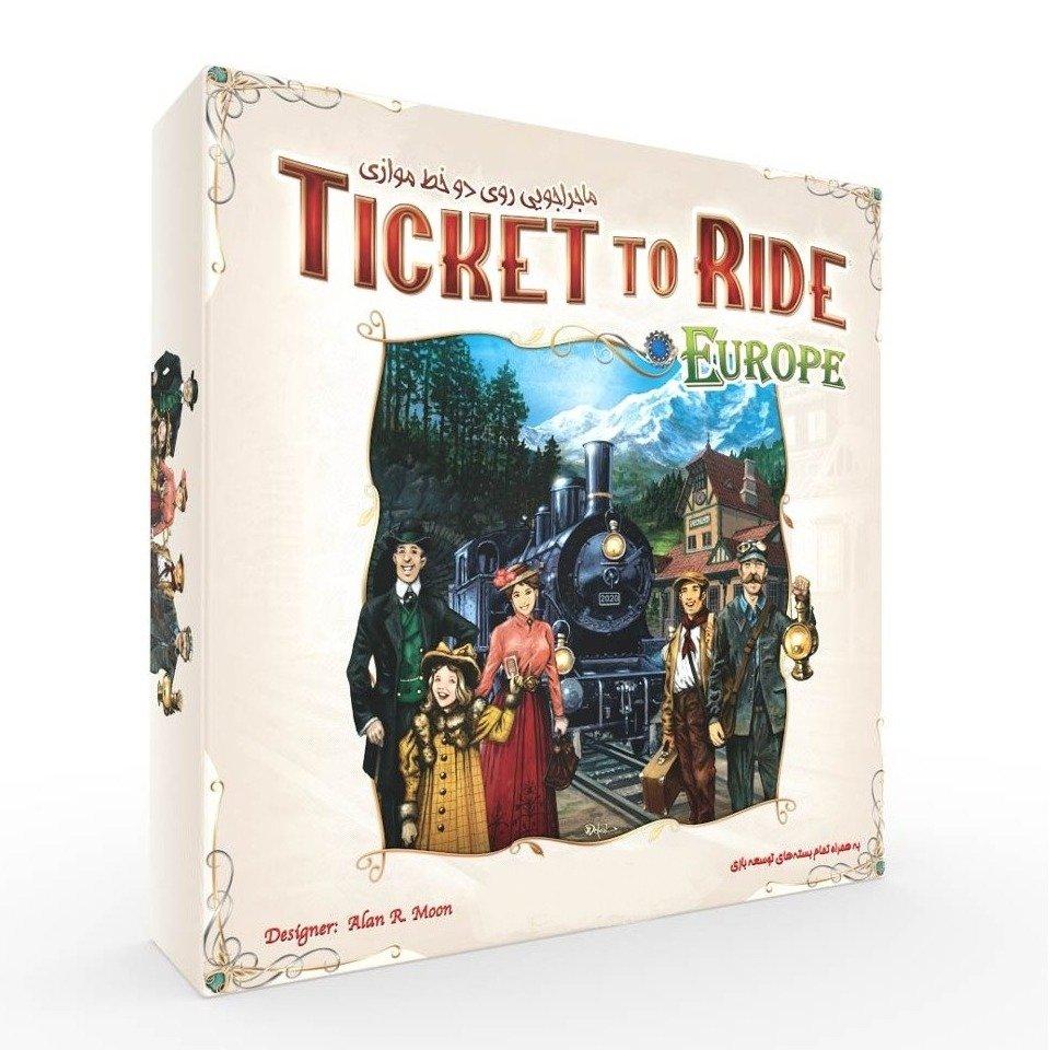 تیکت تو راید Ticket to Ride Europe 2271