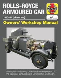 rolls royce armoured car model